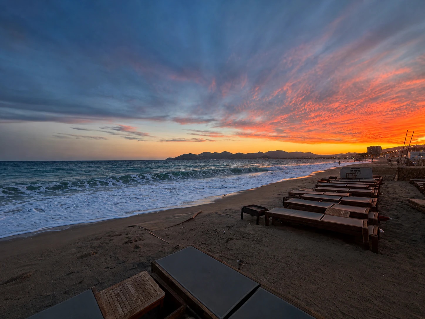 Photo : Côte d’Azur — Coucher de soleil